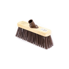 Newman and Cole 10" Stiff PVC Broom Head with Plastic Socket