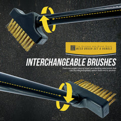 110cm Metal Handle – American Thread for Brush Heads