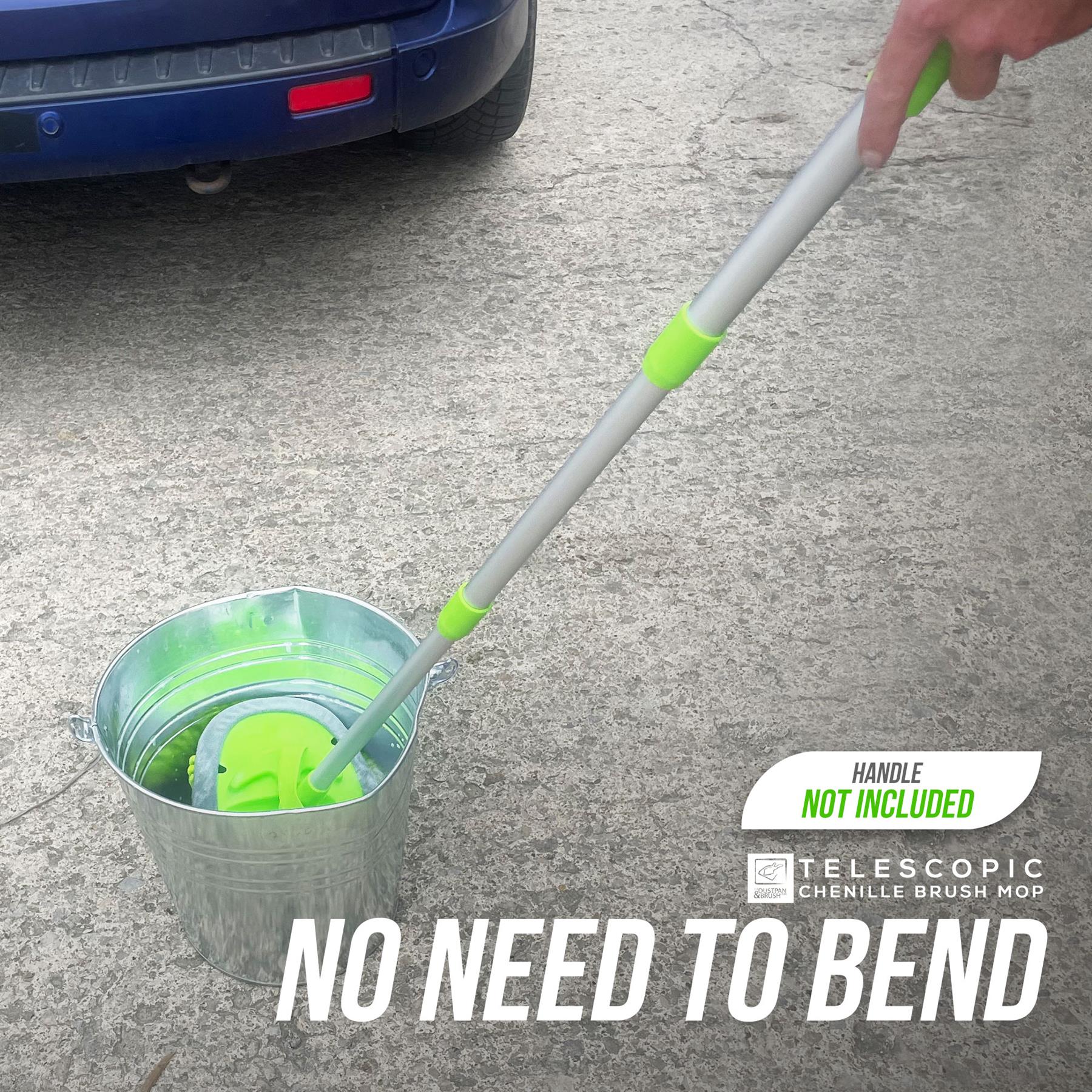 Chenille Car Wash Mop Refill Head | Replacement Mop Head