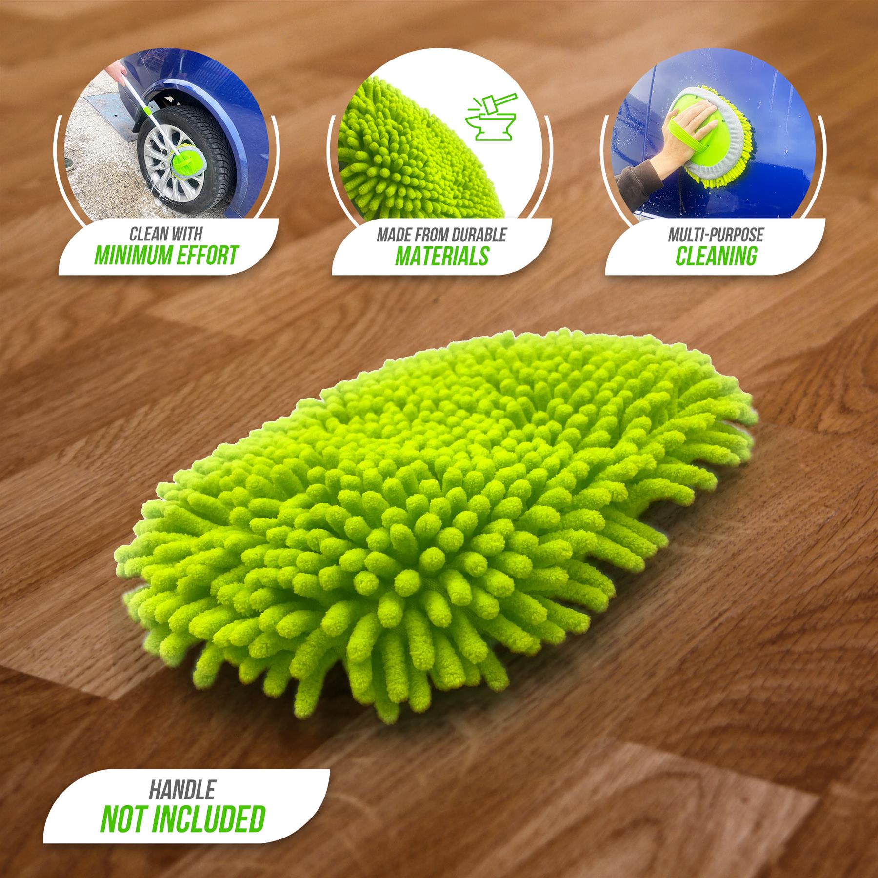 Chenille Car Wash Mop Refill Head | Replacement Mop Head
