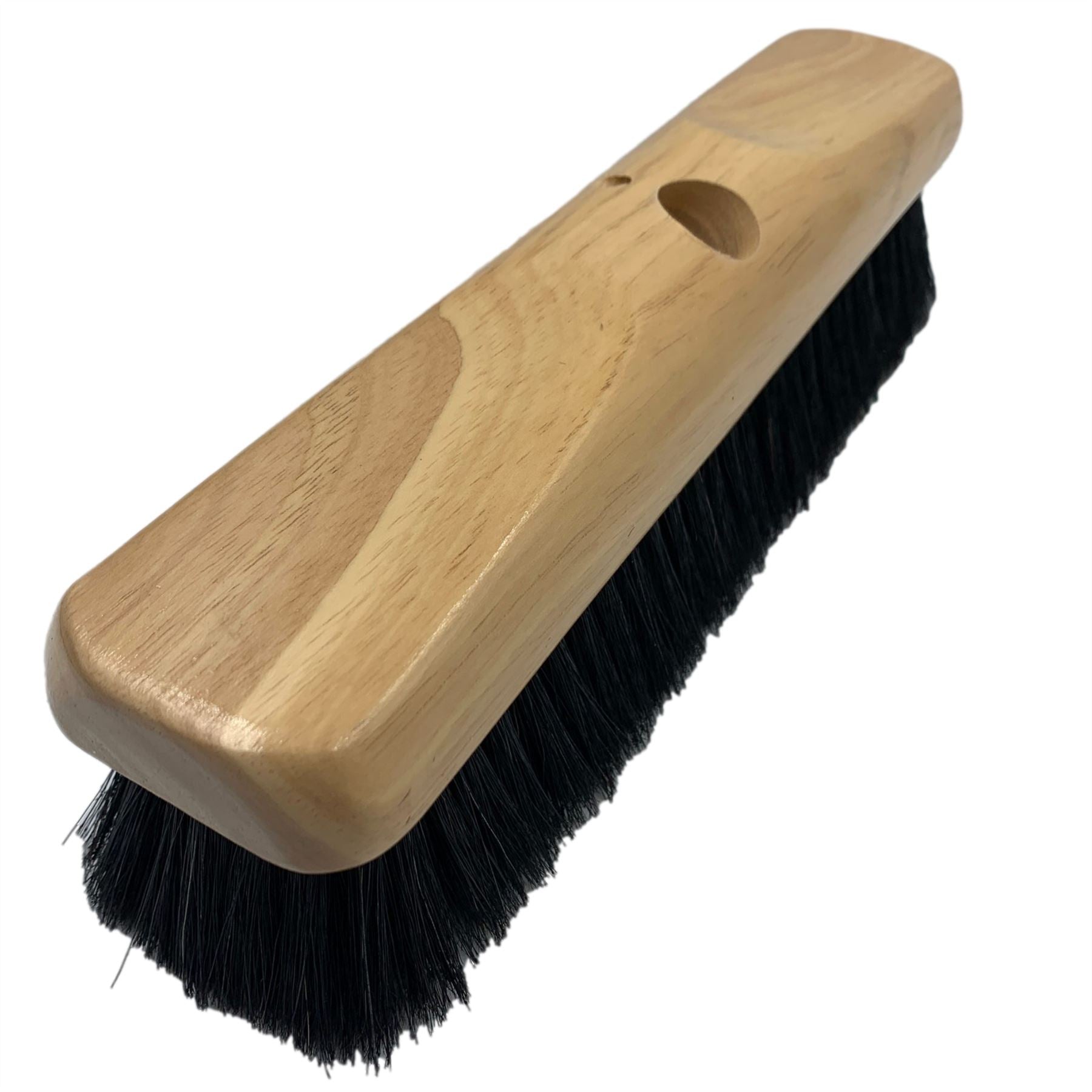 12 Inch 300mm Pure Bristle Broom Head - Soft Natural Hair