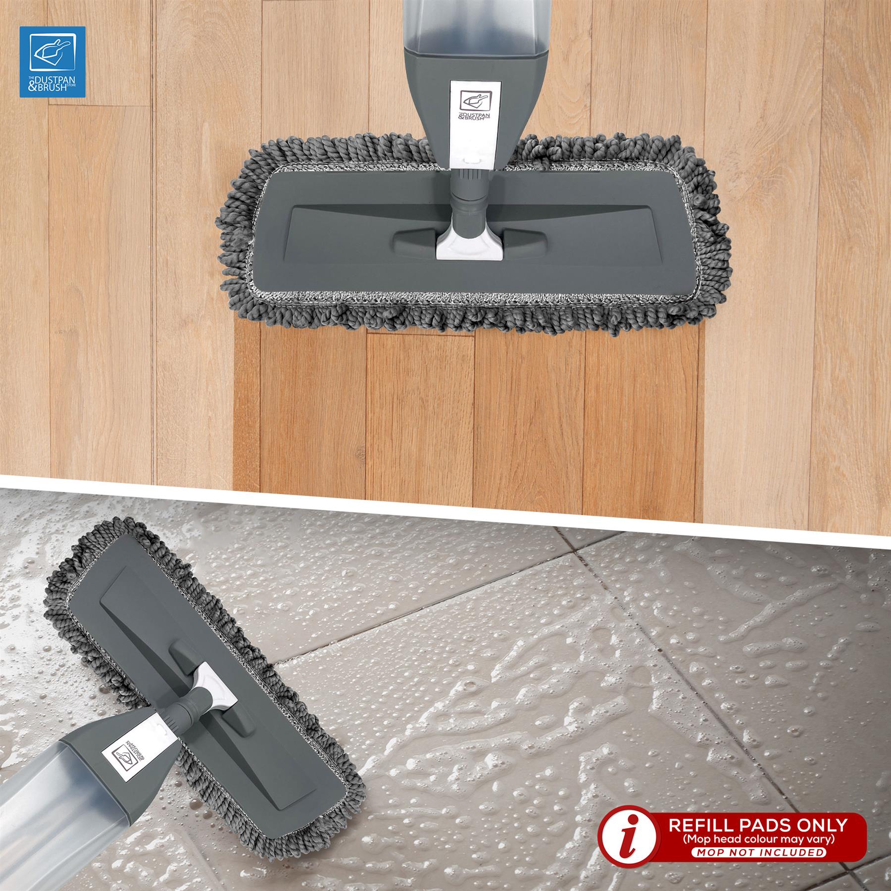 Replacement Spray Mop Head | Washable Microfibre Refill