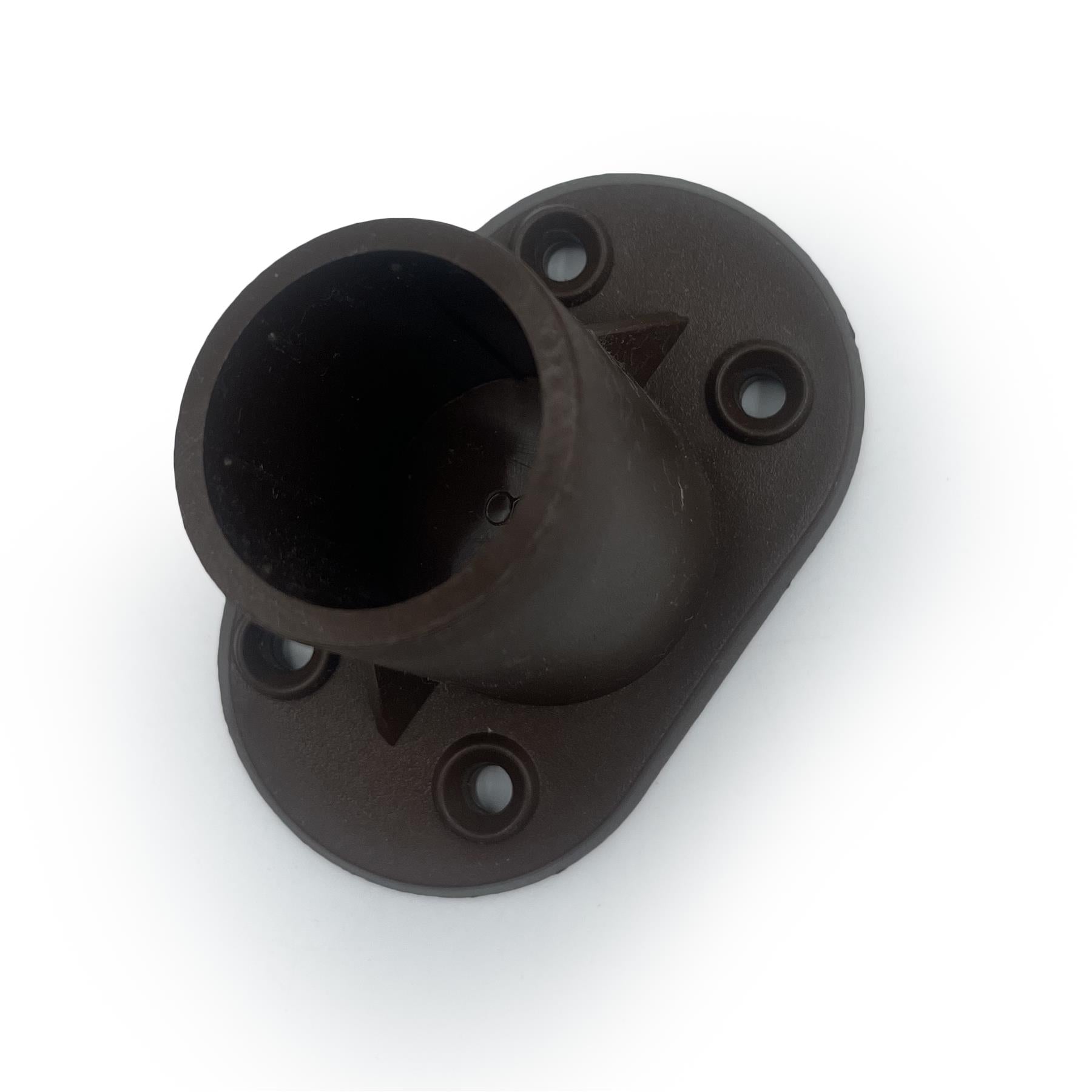1 1/8" Plastic Broom Bracket | 28-29mm 4 Hole Socket