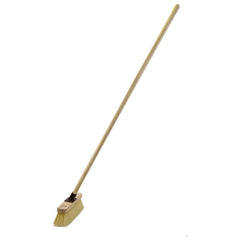 12" Newman & Cole Soft PVC Broom with Handle | Indoor Sweeping Brush