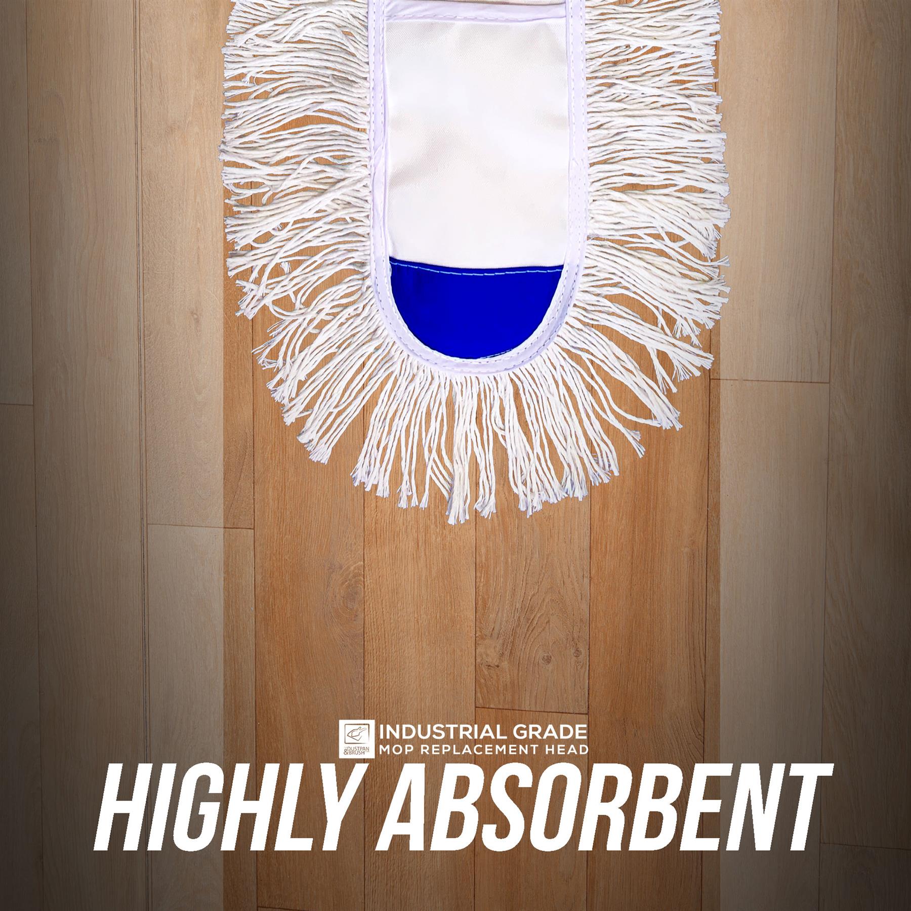 24" Flat Floor Mop Dustbeater Refill | Replacement Head