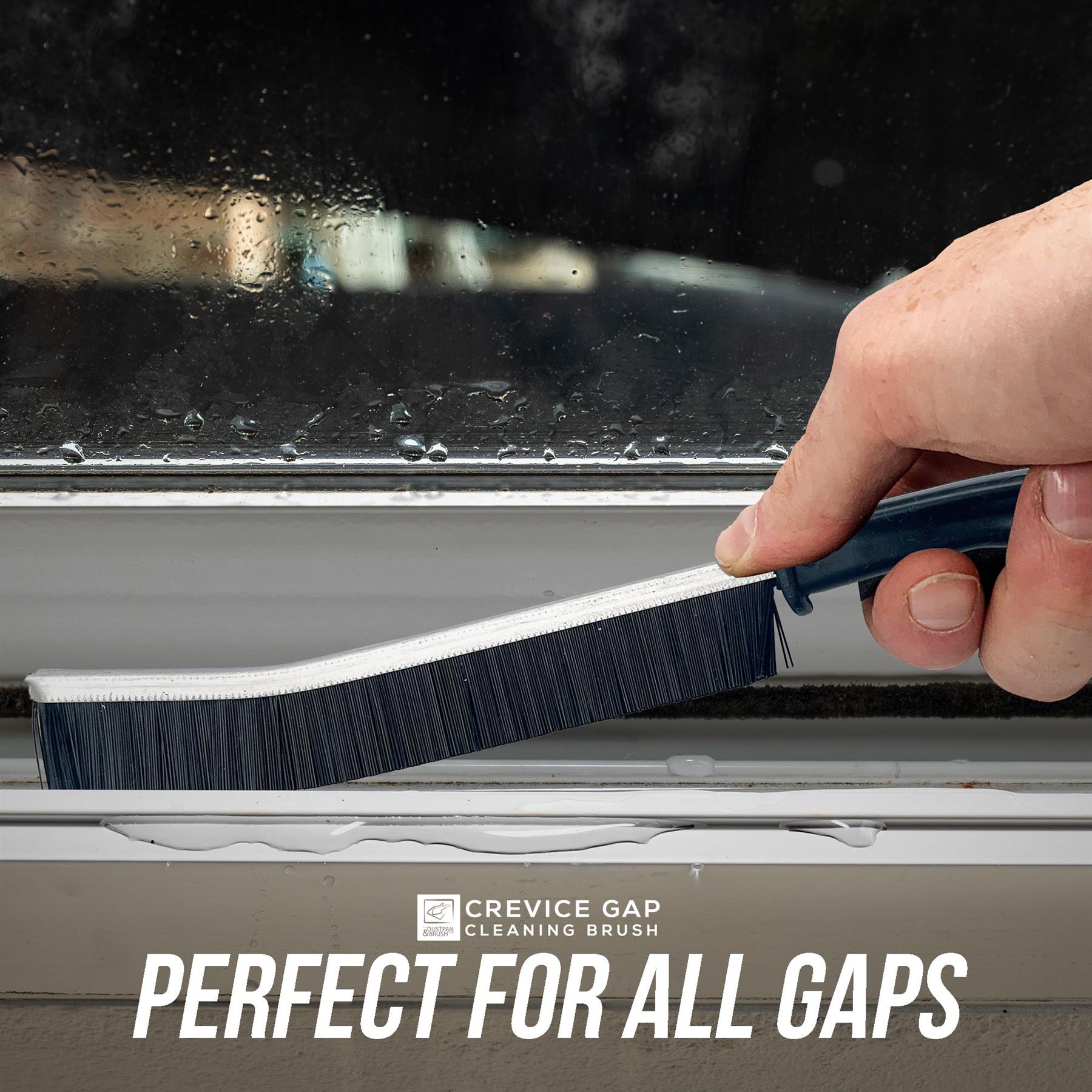Narrow Long Gap Crevice Cleaning Brush - Single or Pack of 10