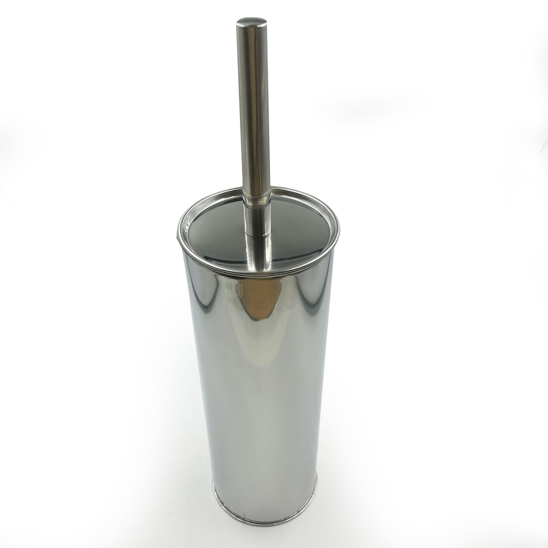 Chrome Toilet Brush and Holder | Stainless Steel Bathroom Set