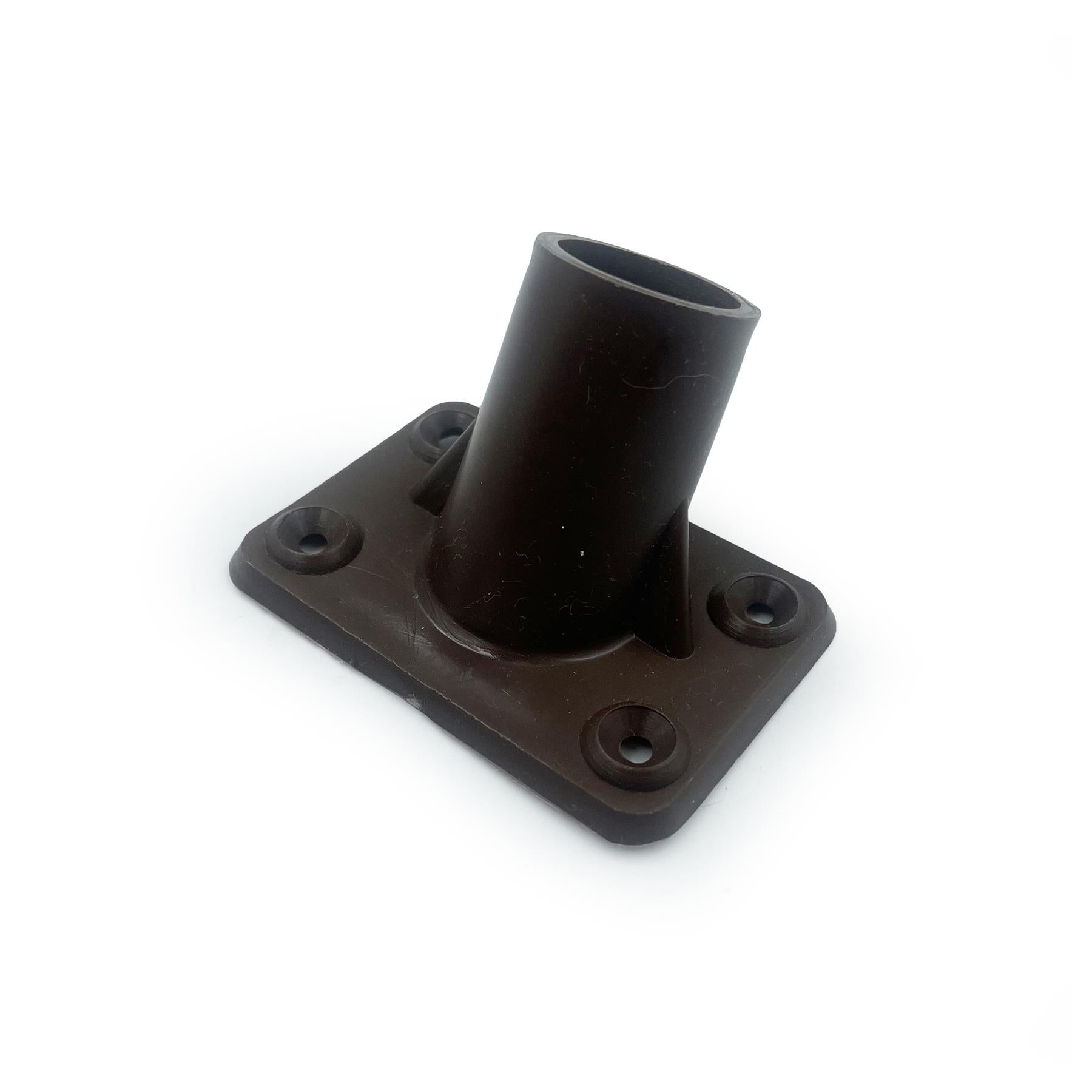 Plastic Broom Handle Bracket 15/16" (23–24mm) – 4 Hole Socket