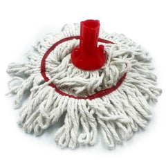 Red 350mm Looped Pure Yarn Cotton Mop Head