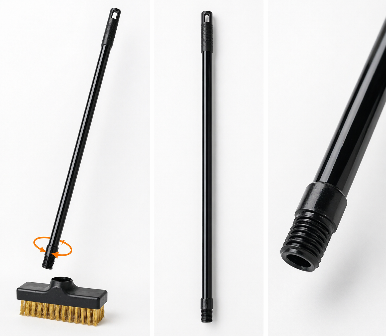 110cm Metal Handle – American Thread for Brush Heads