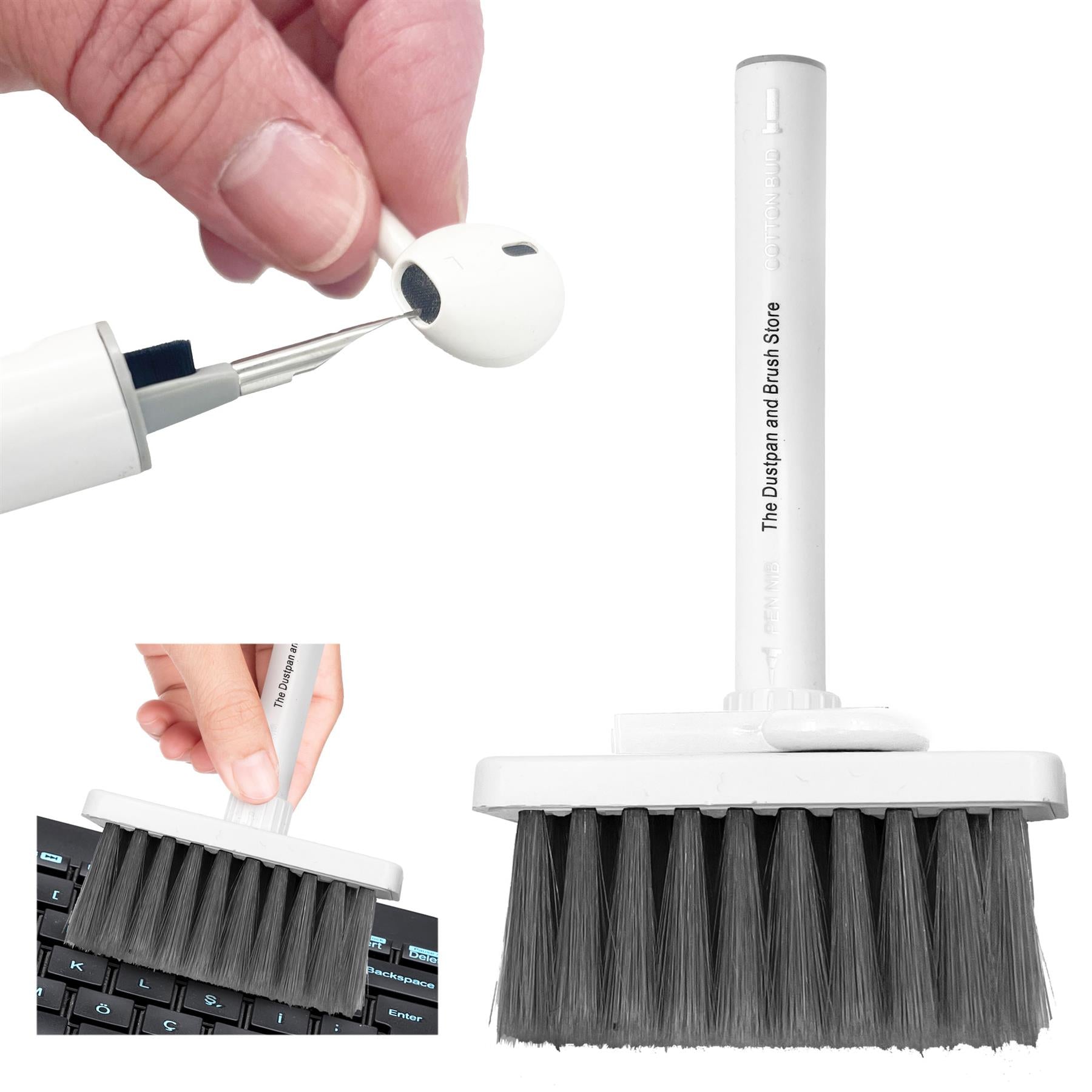 5-in-1 Electronics Cleaning Brush Kit | Keyboard, Phone & Earphone Cleaner