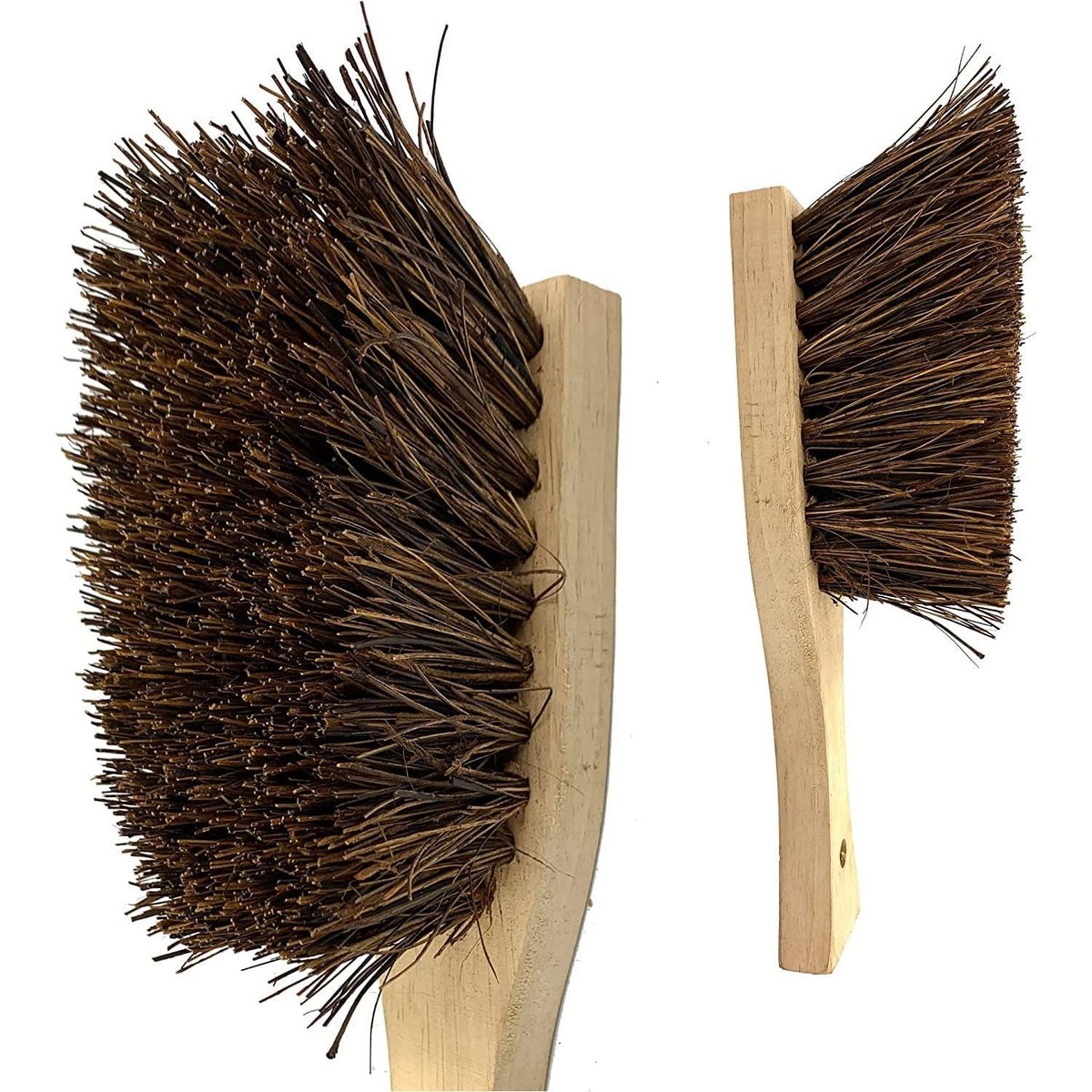 Traditional Wooden Churn Brush – Stiff Masonry & Brick Brush