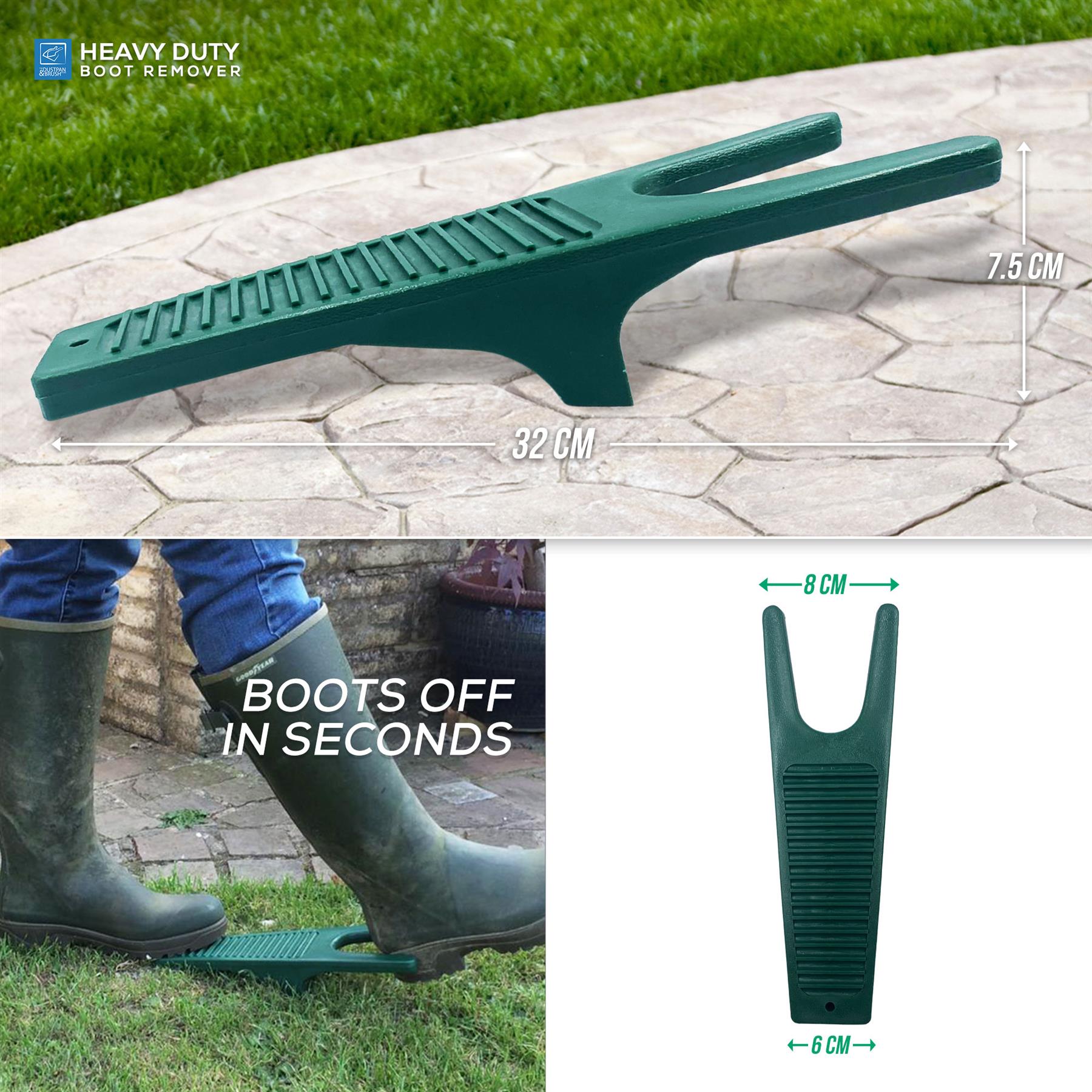Boot Jack Shoe & Welly Puller – Heavy Duty Boot Remover Tool