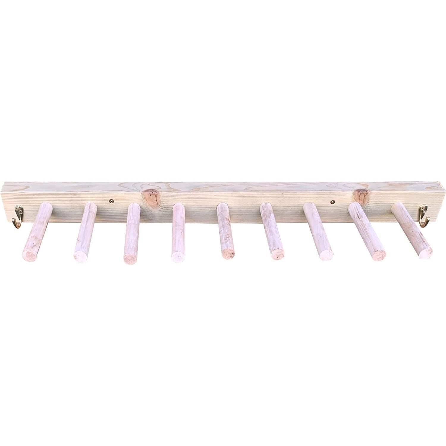 TDBS WALL Welly Rack with Hooks