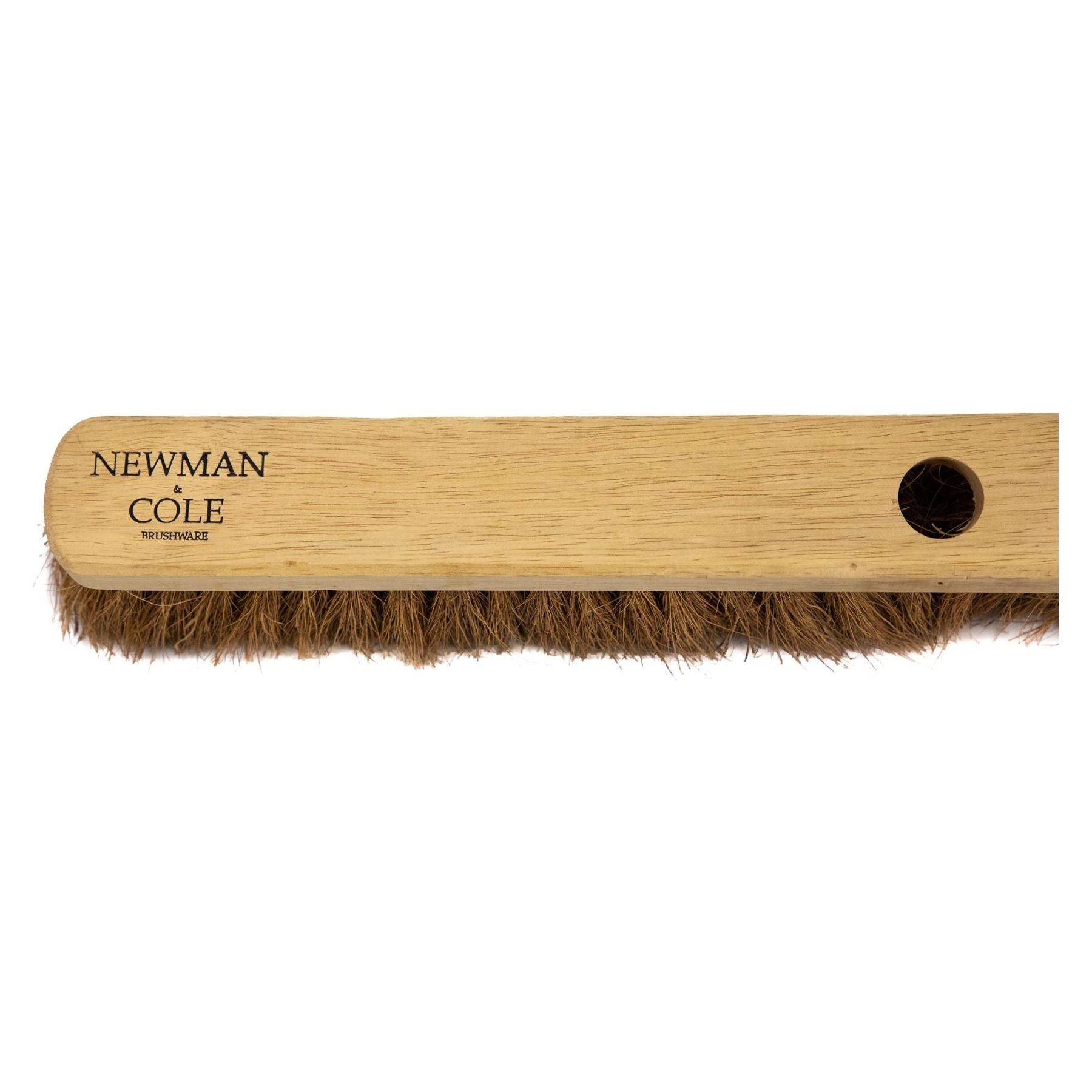 Newman and Cole 18 Inch 460mm Soft Coco Broom Head - Indoor Brush