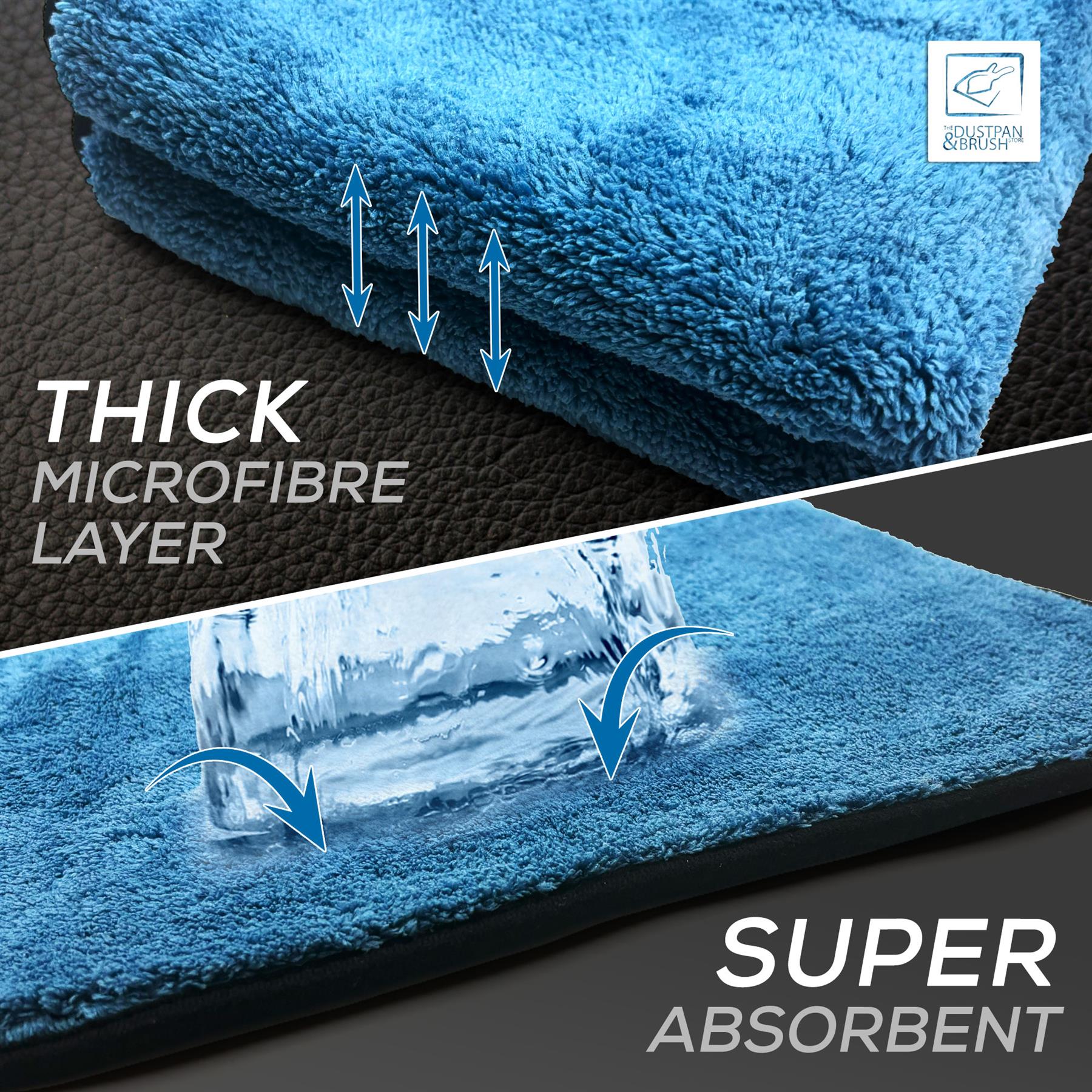 Thick Microfibre Drying Towel for Cars Glass & Polishing