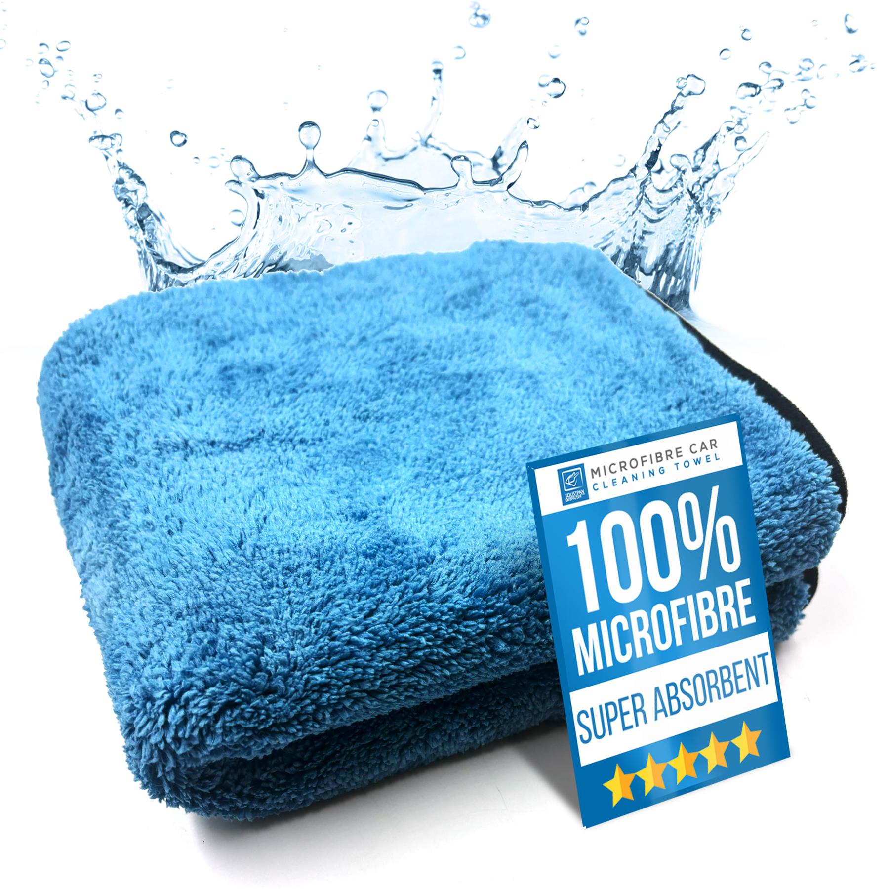 Thick Microfibre Drying Towel for Cars Glass & Polishing