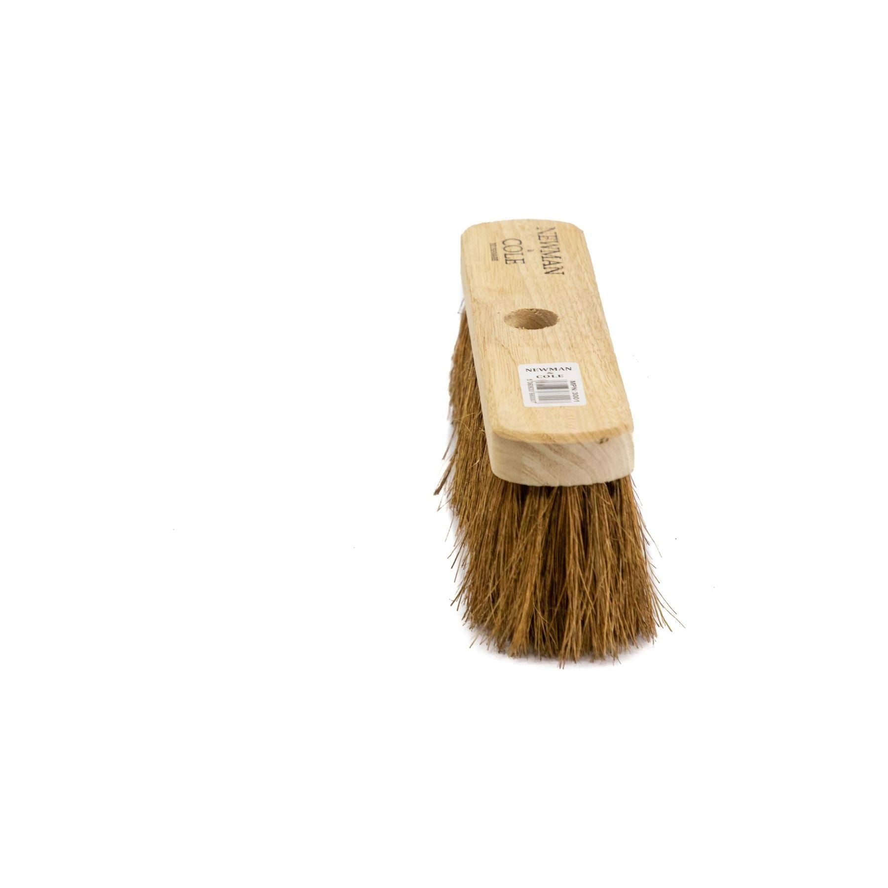 10" Newman & Cole Soft Coco Broom with Wooden Handle