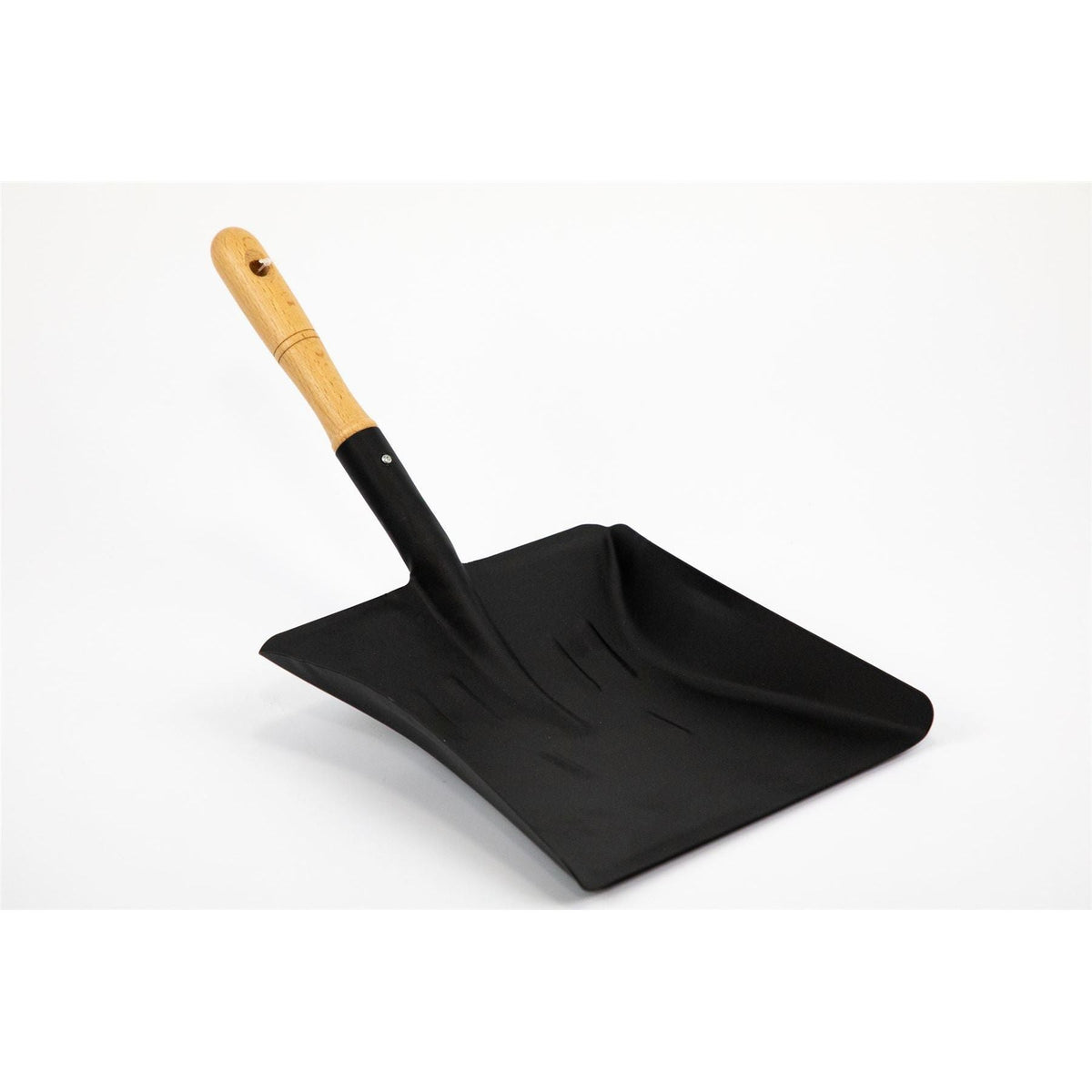 9" Black Metal Coal Shovel for Fireside Ash & Coal